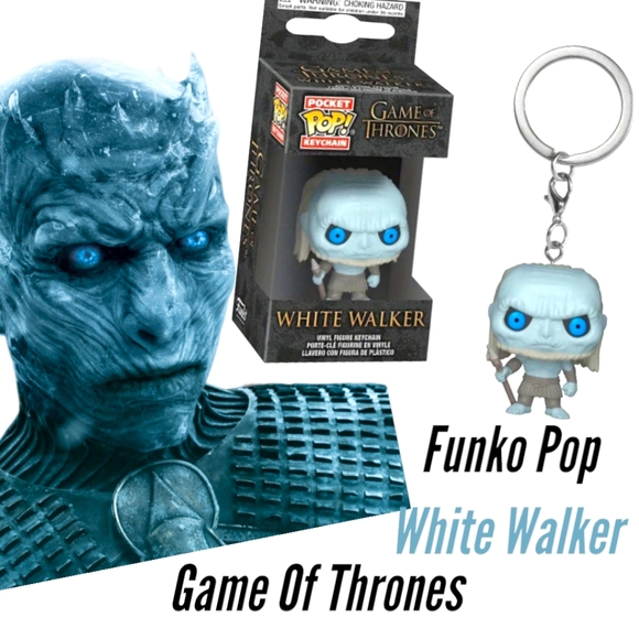 NWT!! FUNKO POP!! Popular Keychain The White Walker From the Game Of Thrones!! - Picture 2 of 11